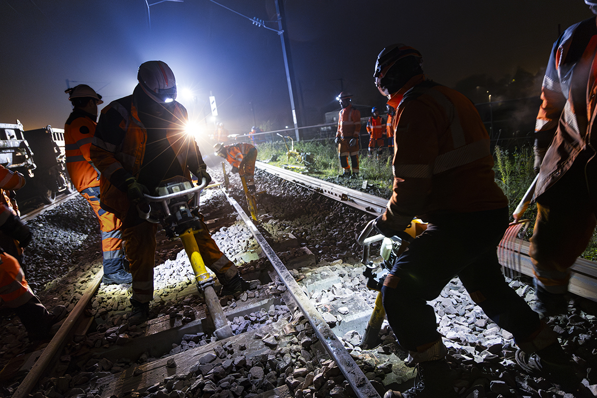 Suivi de chantier au sol - photographie professionnelle BTP