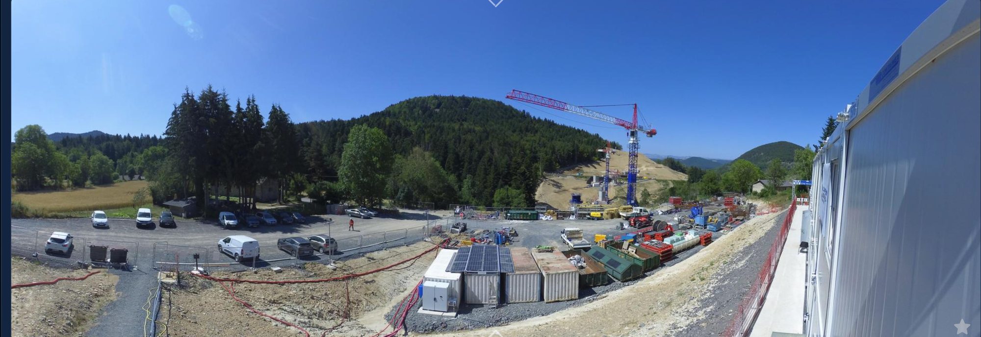 Caméra timelapse Campenon Bernard, Viaduc de Roudesse